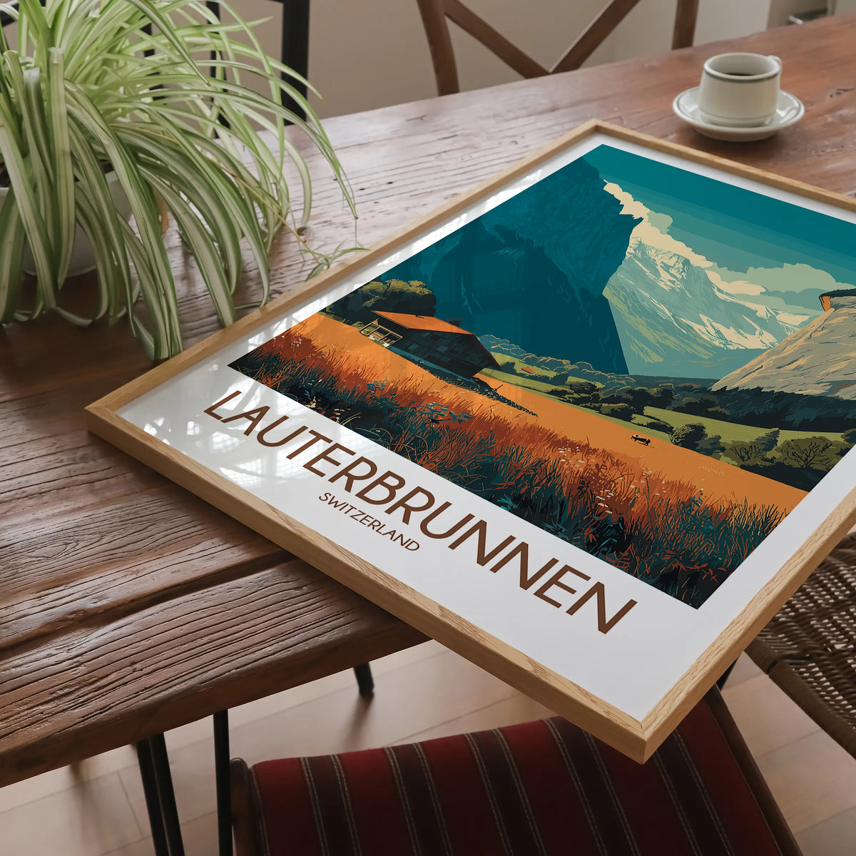 Lauterbrunnen Destination Art Gift
