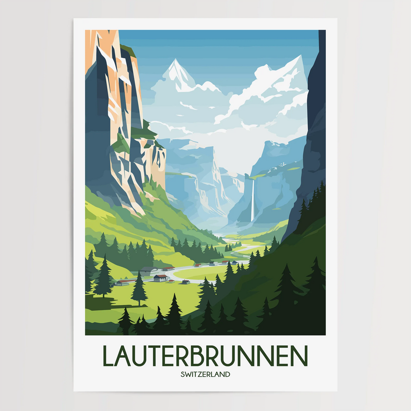 Lauterbrunnen Gallery Quality Print