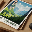Lauterbrunnen Souvenir Poster Print