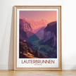 Lauterbrunnen Travel Memory Gift