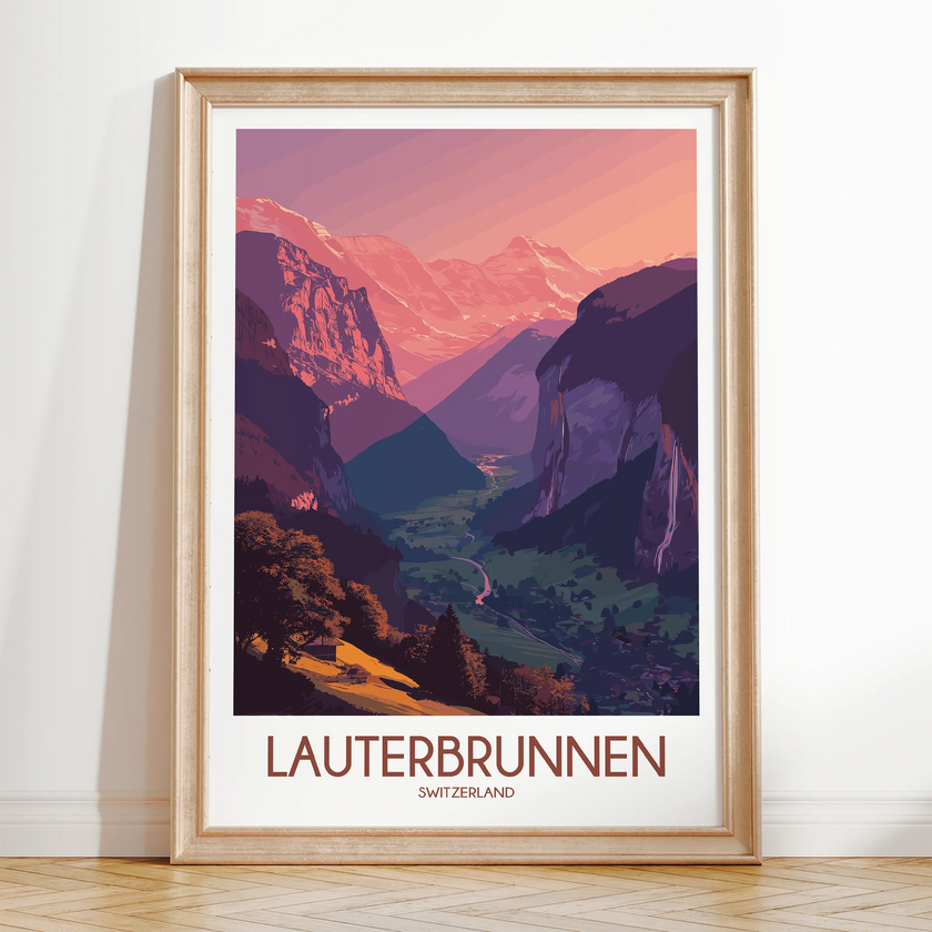 Lauterbrunnen Travel Memory Gift