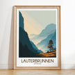 Lauterbrunnen Travel Memory Gift