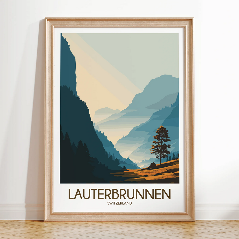 Lauterbrunnen Travel Memory Gift