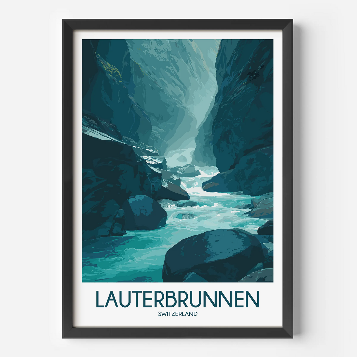 Lauterbrunnen Travel Memory Gift