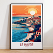 Le Havre Minimalist Wall Art