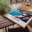 Le Havre Retro Travel Illustration