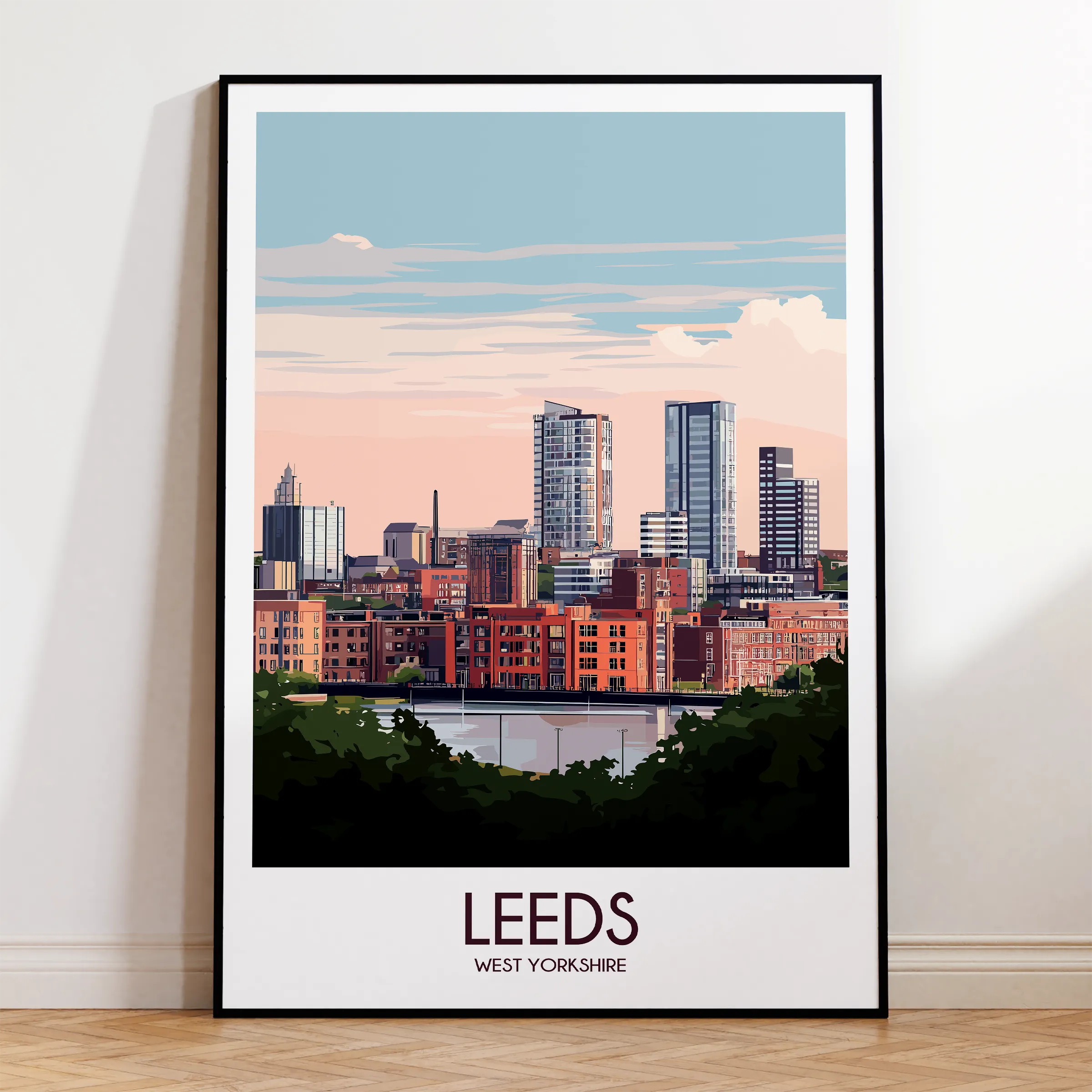 Leeds Destination Art Gift
