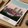 Leeds Vintage Style Print