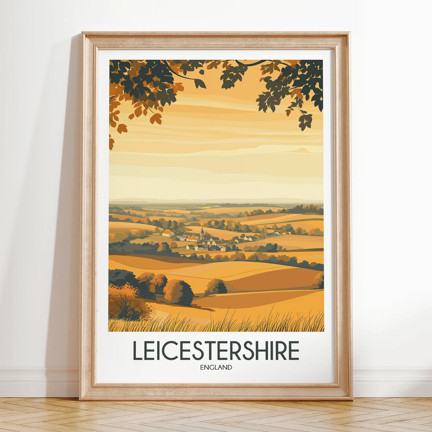 Leicestershire Destination Art Gift