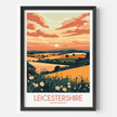 Leicestershire Minimalist Wall Art