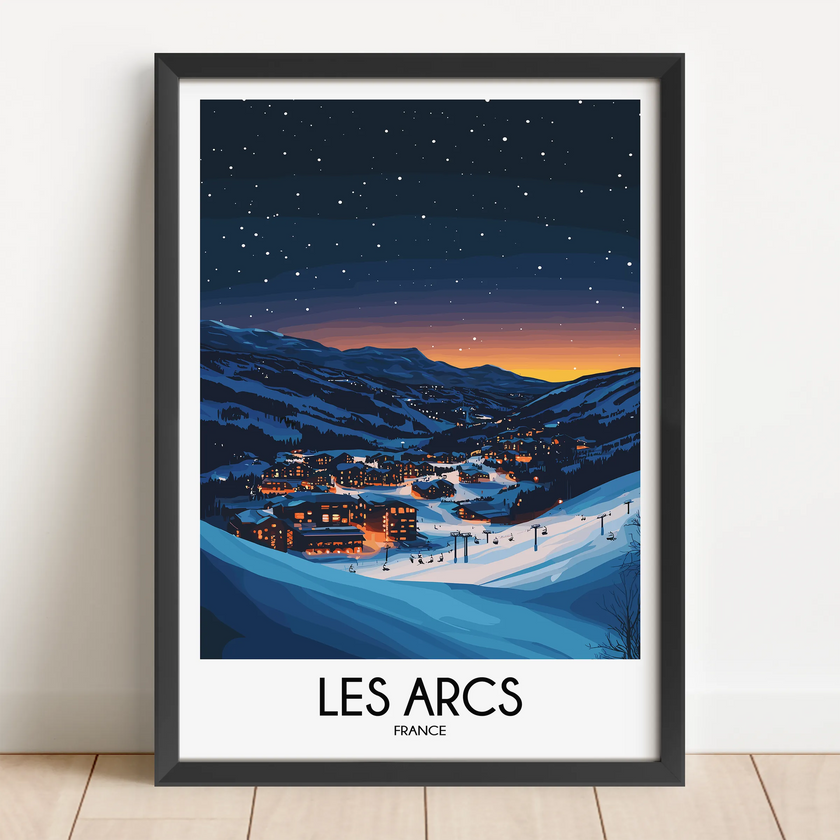 Les Arcs Gallery Quality Print