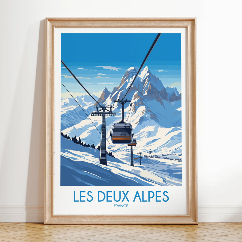 Les Deux Alpes Gallery Quality Print