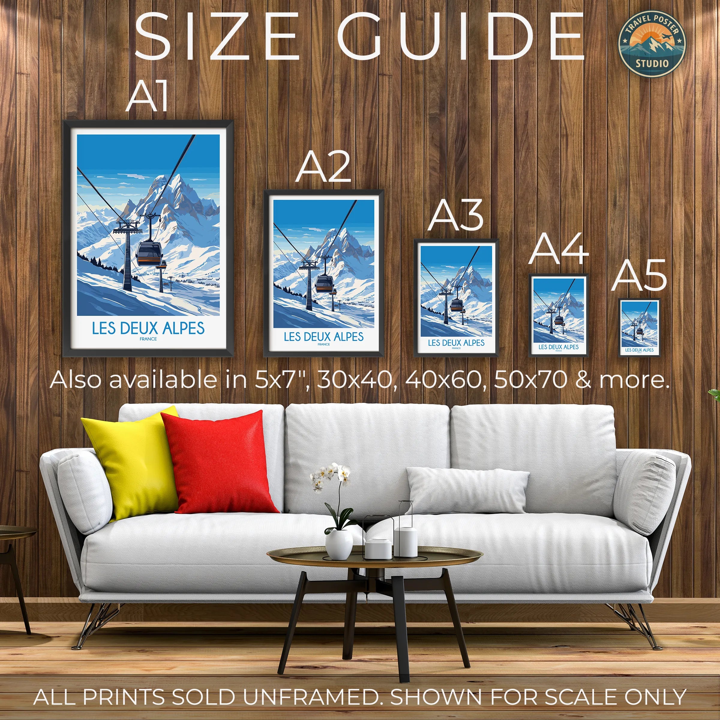 Les Deux Alpes Home Office Decor