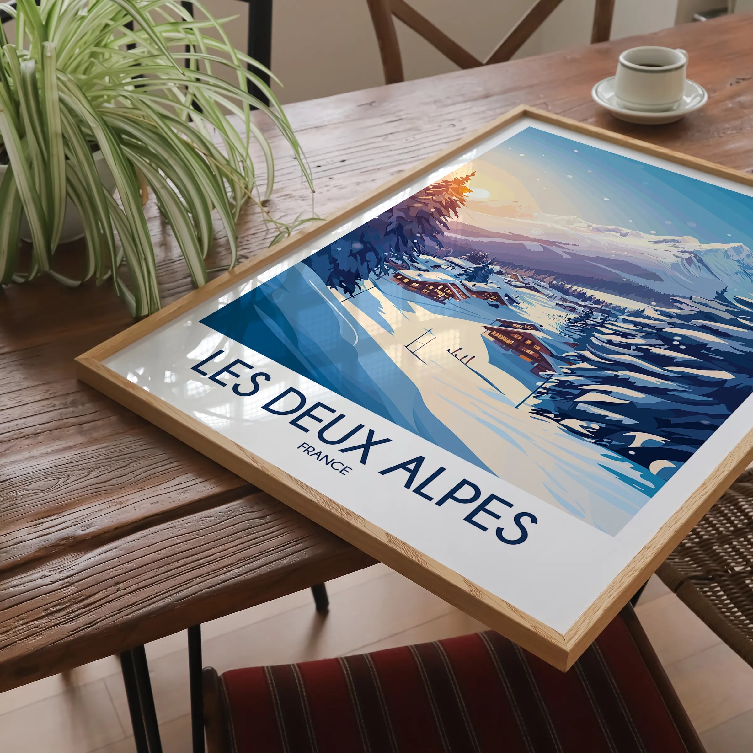 Les Deux Alpes Travel Memory Gift