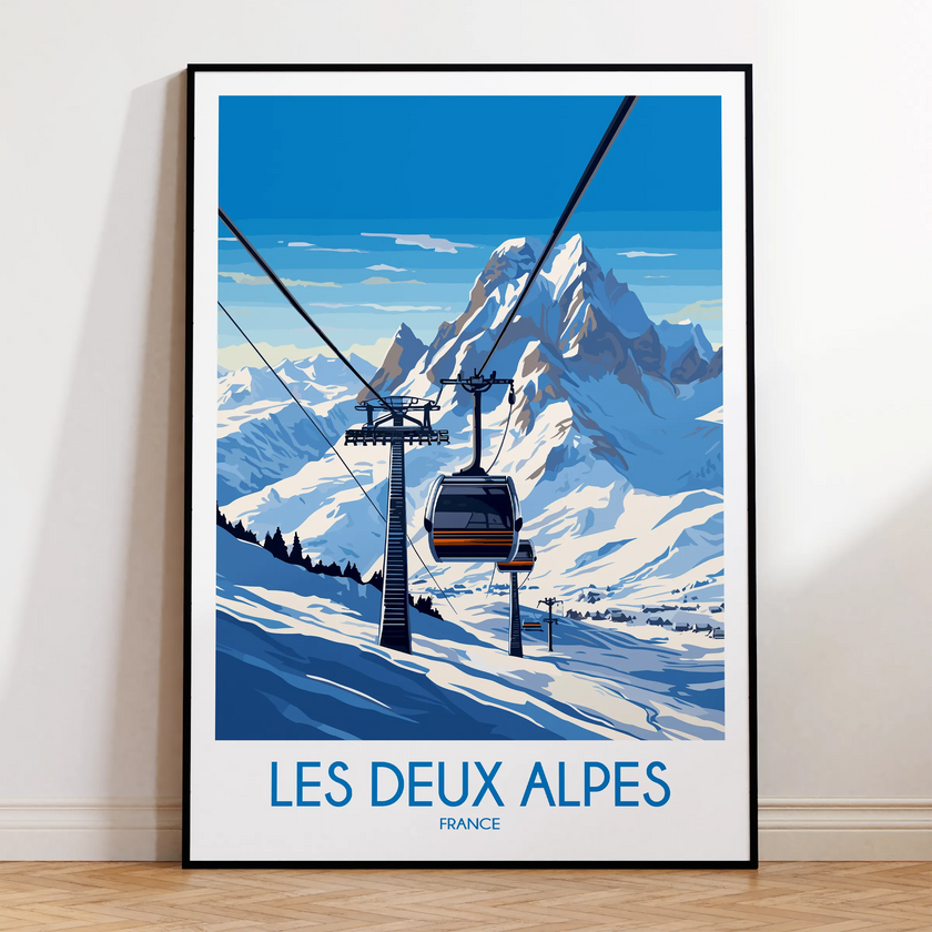 Les Deux Alpes Travel Memory Gift