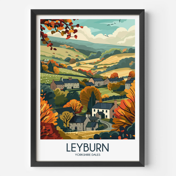 Leyburn Destination Art Gift