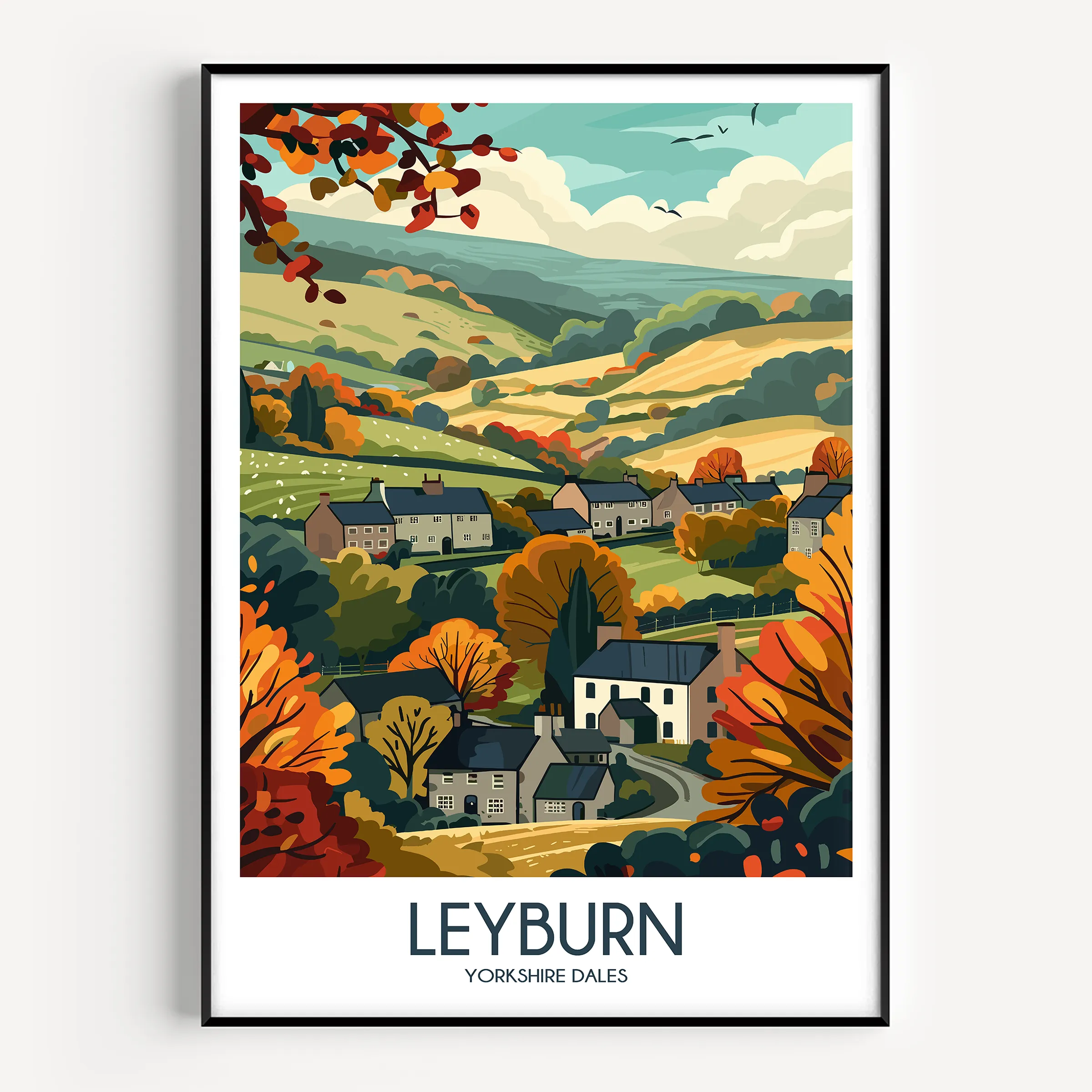 Leyburn Souvenir Poster Print