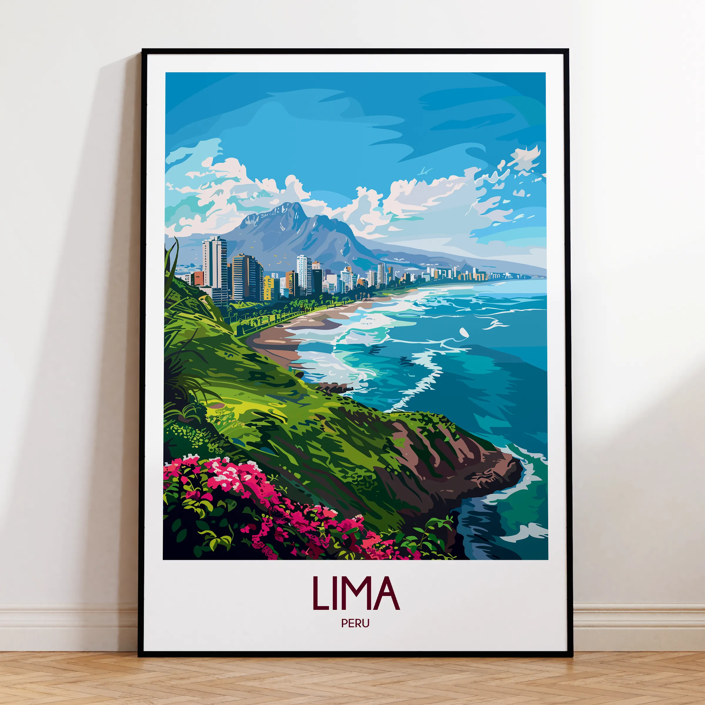 Lima Minimalist Wall Art