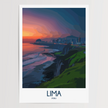 Lima Retro Travel Illustration