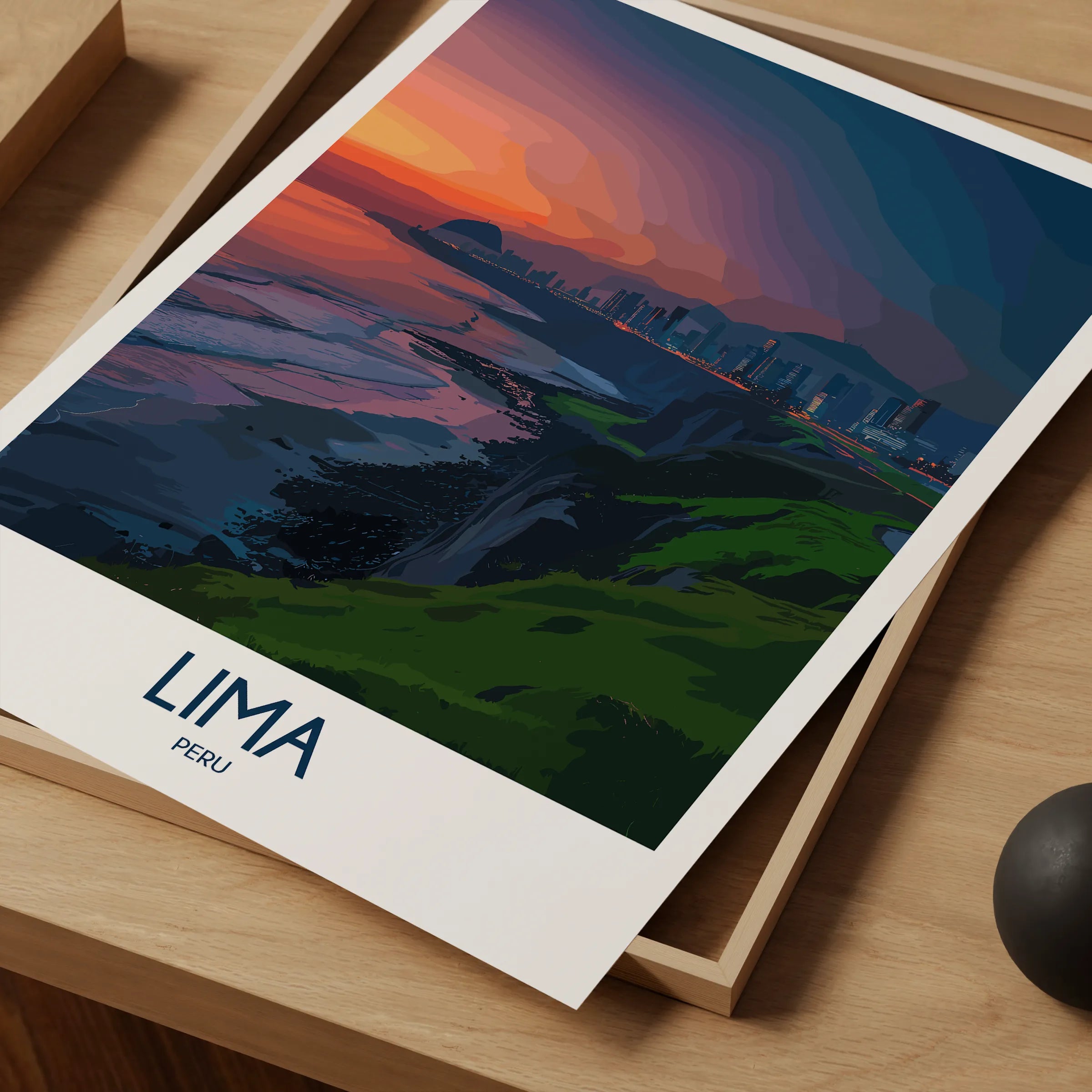Lima Scenic Landscape Art