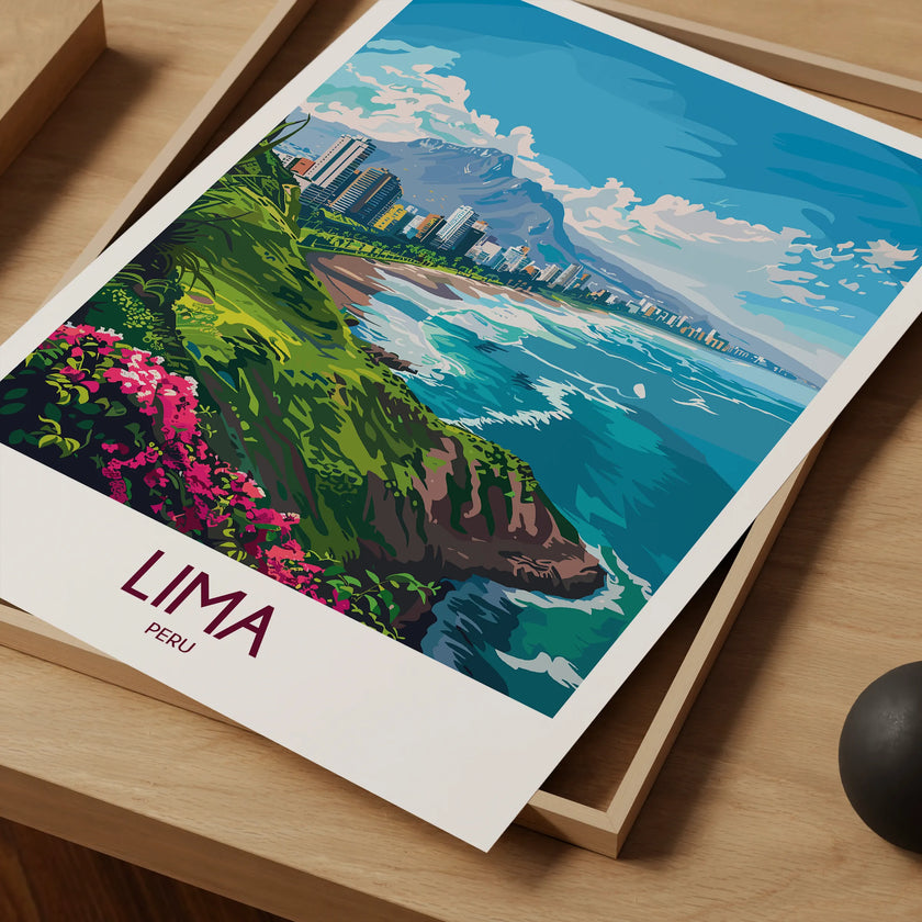 Lima Scenic Landscape Art