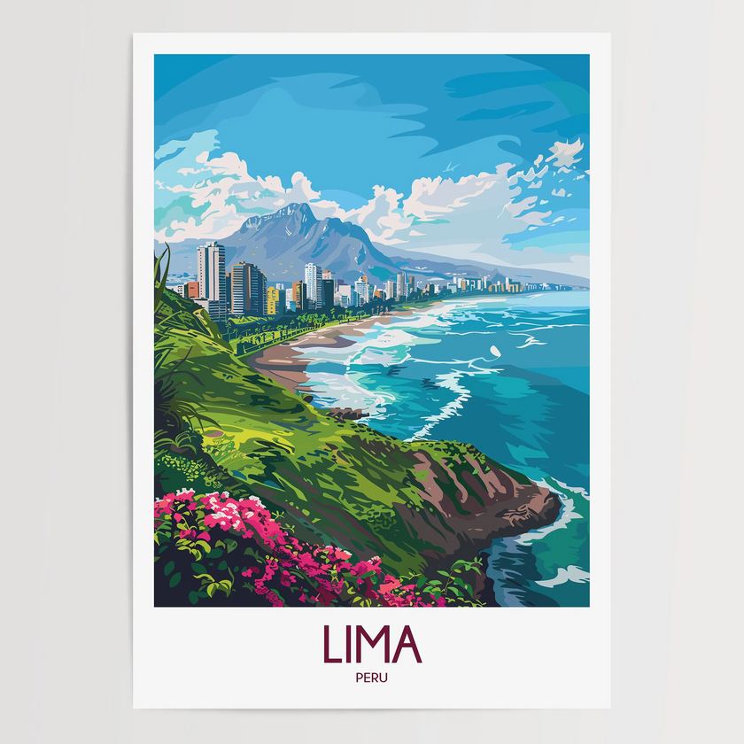 Lima Souvenir Poster Print