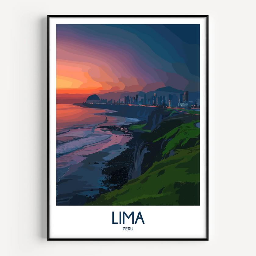 Lima Souvenir Poster Print