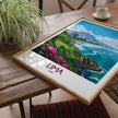 Lima Vintage Style Print