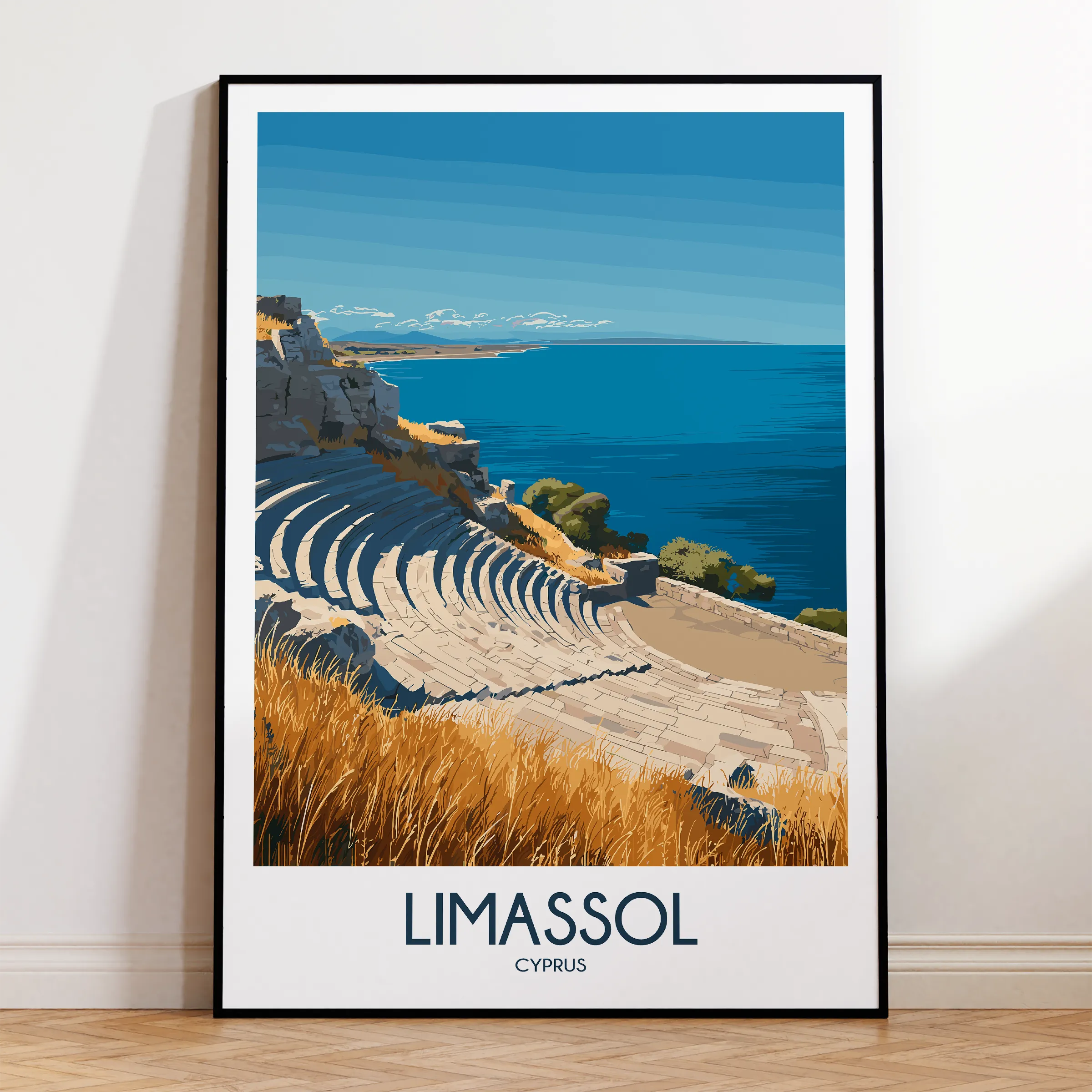 Limassol Destination Art Gift