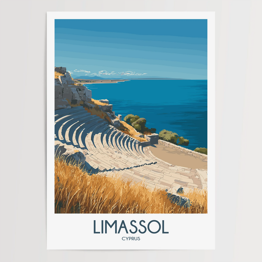 Limassol Minimalist Wall Art