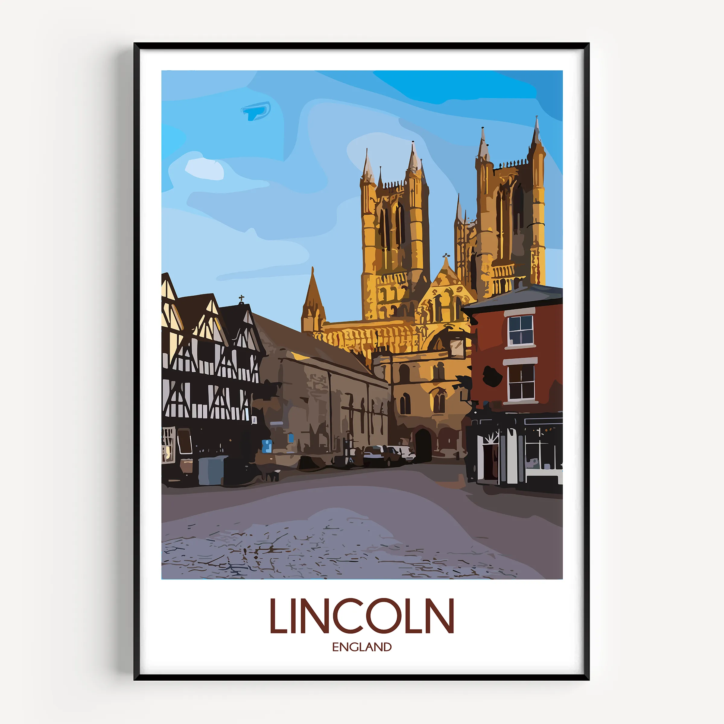 Lincoln Cathedral Gallery Quality Print