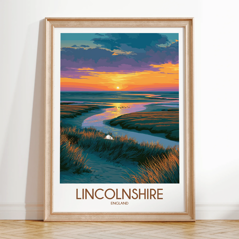Lincolnshire Destination Art Gift