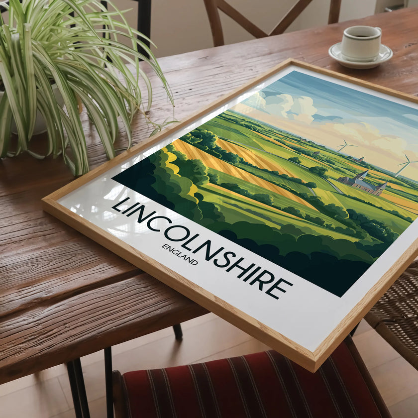 Lincolnshire Destination Art Gift