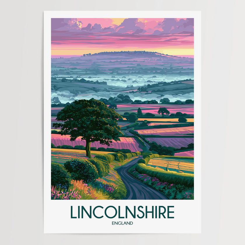 Lincolnshire Destination Art Gift