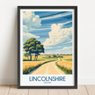Lincolnshire Destination Art Gift