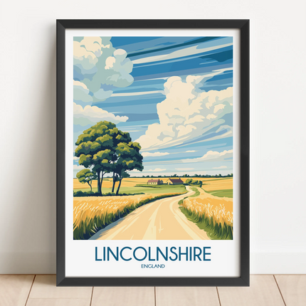 Lincolnshire Destination Art Gift