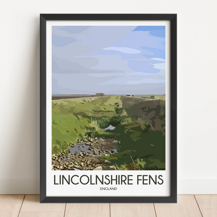 Lincolnshire Fens Home Office Decor