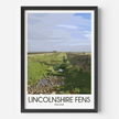 Lincolnshire Fens Travel Memory Gift