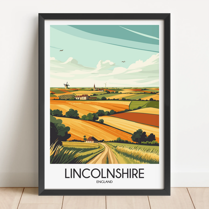 Lincolnshire Minimalist Wall Art
