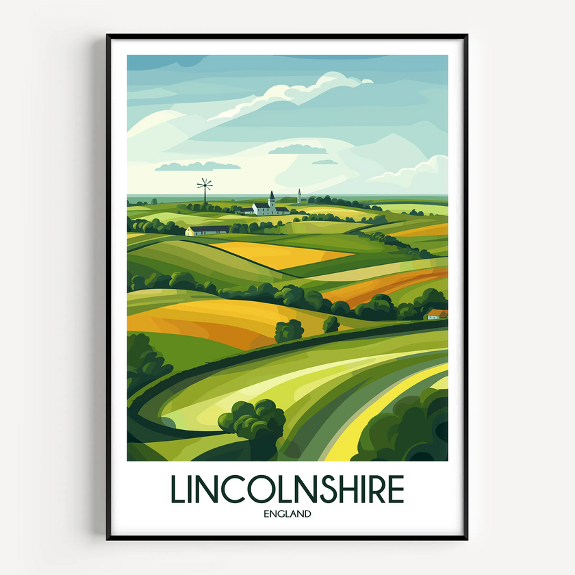 Lincolnshire Minimalist Wall Art