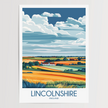 Lincolnshire Modern Travel Poster