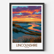 Lincolnshire Modern Travel Poster