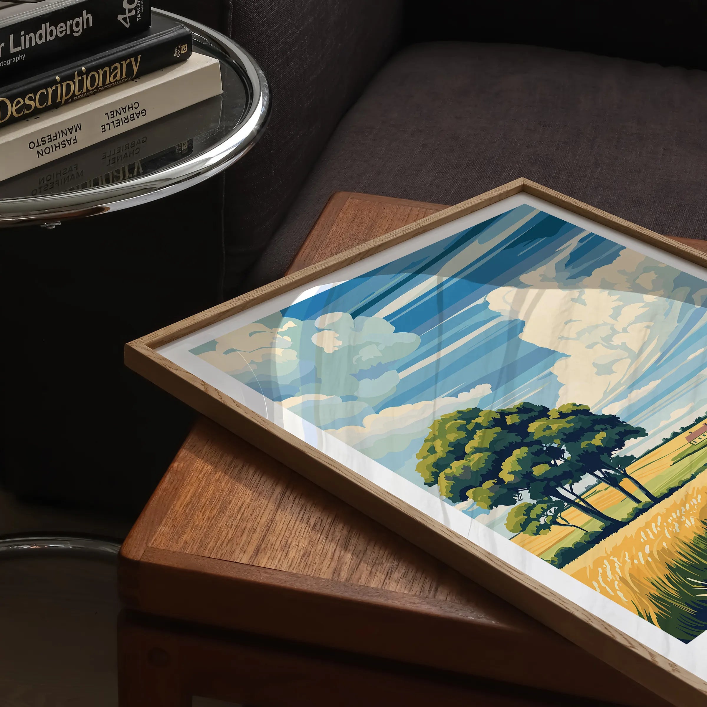 Lincolnshire Retro Travel Illustration