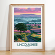 Lincolnshire Retro Travel Illustration