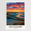 Lincolnshire Retro Travel Illustration