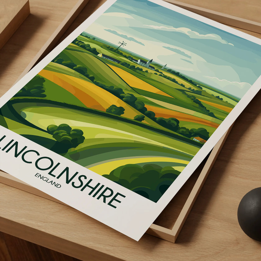 Lincolnshire Scenic Landscape Art