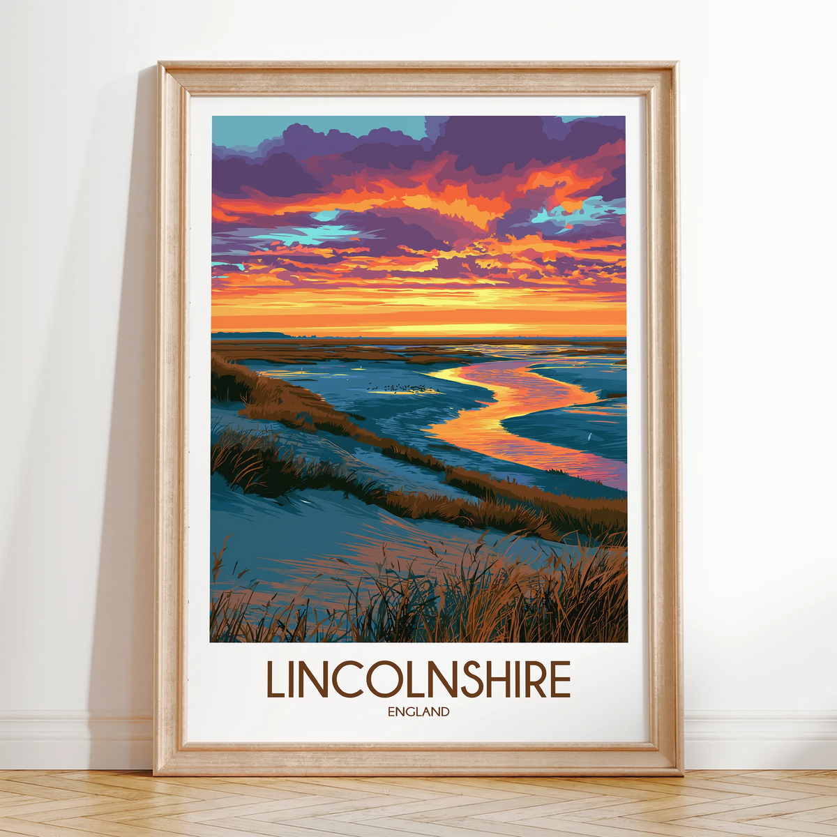 Lincolnshire Scenic Landscape Art