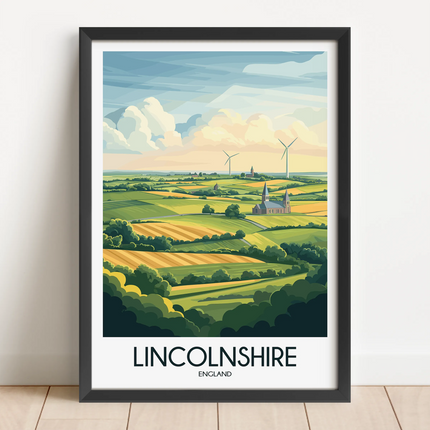 Lincolnshire Scenic Landscape Art