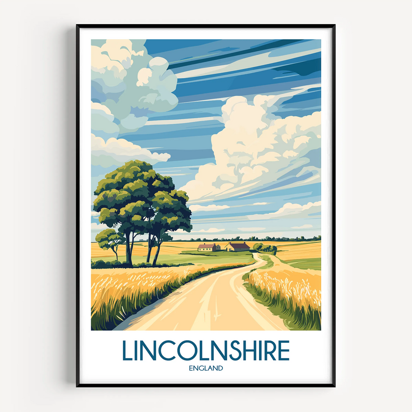 Lincolnshire Scenic Landscape Art