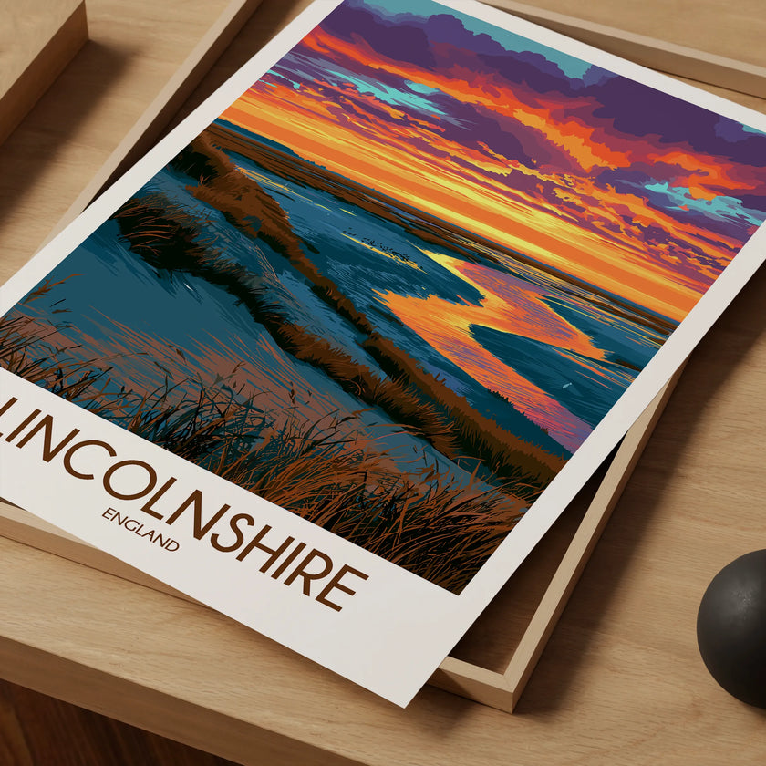 Lincolnshire Souvenir Poster Print